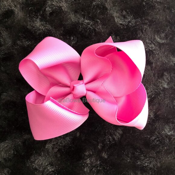 Hand Crafted Other - Light Raspberry 4" Boutique Bow  HANDCRAFTED